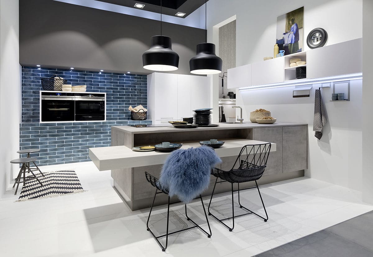 Компания Nolte на выставке в Кёльне представила новые модели кухонь